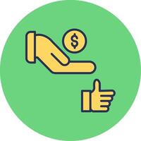 Cash Payment Vector Icon