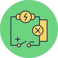 Electrical Circuit Vector Icon