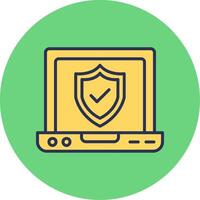 icono de vector de seguridad