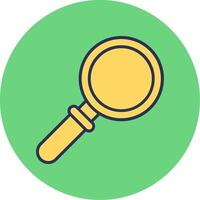 Magnifying Glass Vector Icon