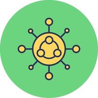 Networking Vector Icon