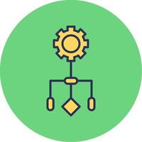 Workflow Vector Icon