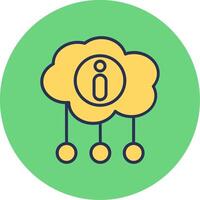 Cloud Computing Vector Icon