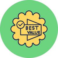 Best Value Vector Icon