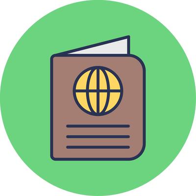 Passport Vector Icon