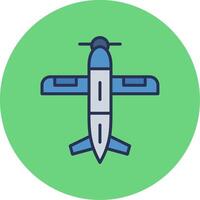 Monoplane Vector Icon