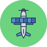 Biplane Vector Icon