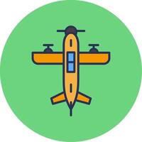 Seaplane Vector Icon