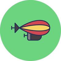 Zeppelin Vector Icon