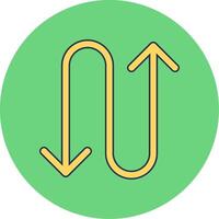Zigzag Vector Icon