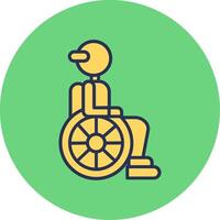 Elderly Vector Icon