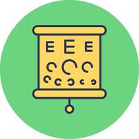 Eye Test Vector Icon