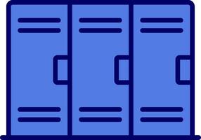 Lockers Vector Icon