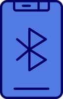 icono de vector de bluetooth