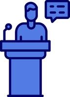 Speech Vector Icon