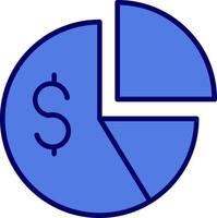 Pie Chart Vector Icon