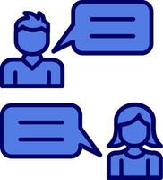 Conversation Vector Icon