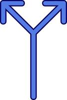 Split Vector Icon