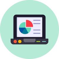 Pie Chart Vector Icon