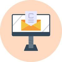 icono de vector de correo electrónico