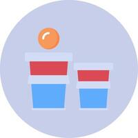 Beer Pong Vector Icon