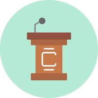 Lectern Vector Icon
