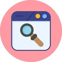 Search Engine Vector Icon