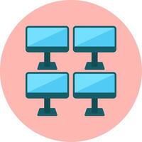 Monitors Vector Icon