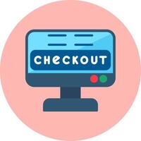 Checkout Vector Icon