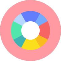 icono de vector de paleta de colores