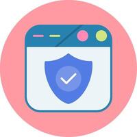 Web Security Vector Icon
