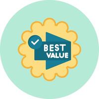 Best Value Vector Icon