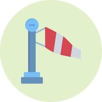 Windsock Vector Icon