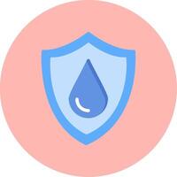 Water Resistant Vector Icon