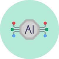 Artificial Intelligence Vector Icon