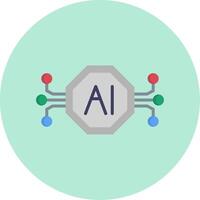 Artificial Intelligence Vector Icon