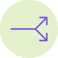 división vector icono