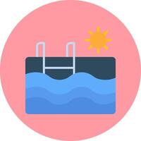 Swimming Pool Vector Icon