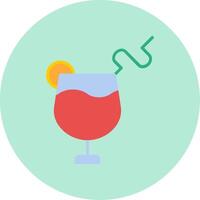 Cocktail Drink Vector Icon