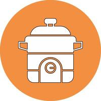 Rice Cooker Vector Icon