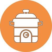 Rice Cooker Vector Icon