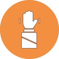 Hand Up Vector Icon