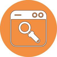 Search Engine Vector Icon