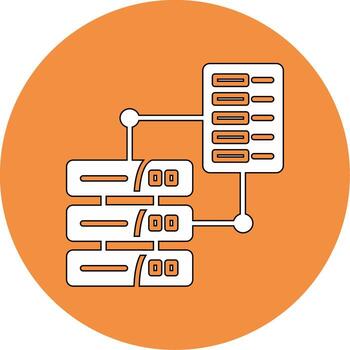 Data Transfer Vector Icon