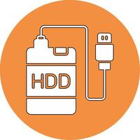 Harddisk Vector Icon