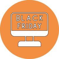 Black Friday Vector Icon