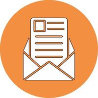 icono de vector de correo electrónico