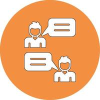 Conversation Vector Icon