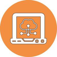 Cloud Computing Vector Icon