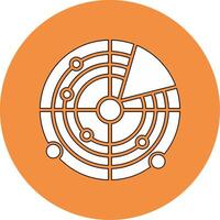 Radar Vector Icon